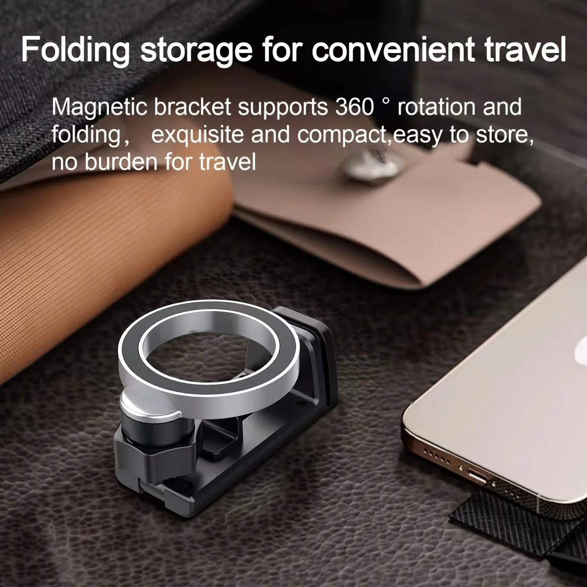 Magnetic Cell Phone Holder Airplane Travel Essentials Phone Holder Desktop Cell Phone Holder Tray Table Phone Holder