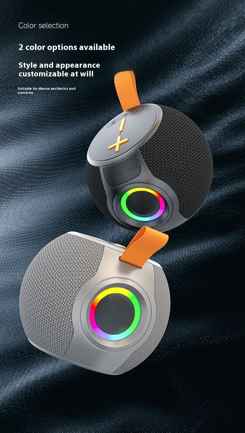 Bluetooth Speaker Portable RGB Lamp with customizable colors and dynamic lighting options.