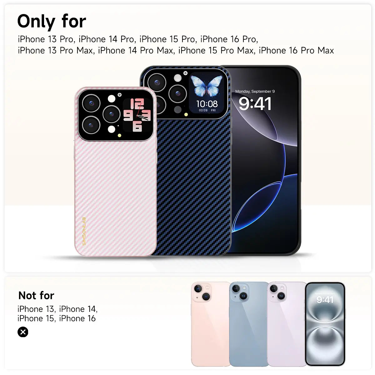 Premium Smartphone Case with 1.75-Inch HD Display, Custom Video Dial, Rear Camera Preview, Notifications, Music Control, Weather Updates, Timer Function, Dynamic Smart Window, Multiple Model Compatibility, and Magnetic Wireless Charging - An Ideal Practic