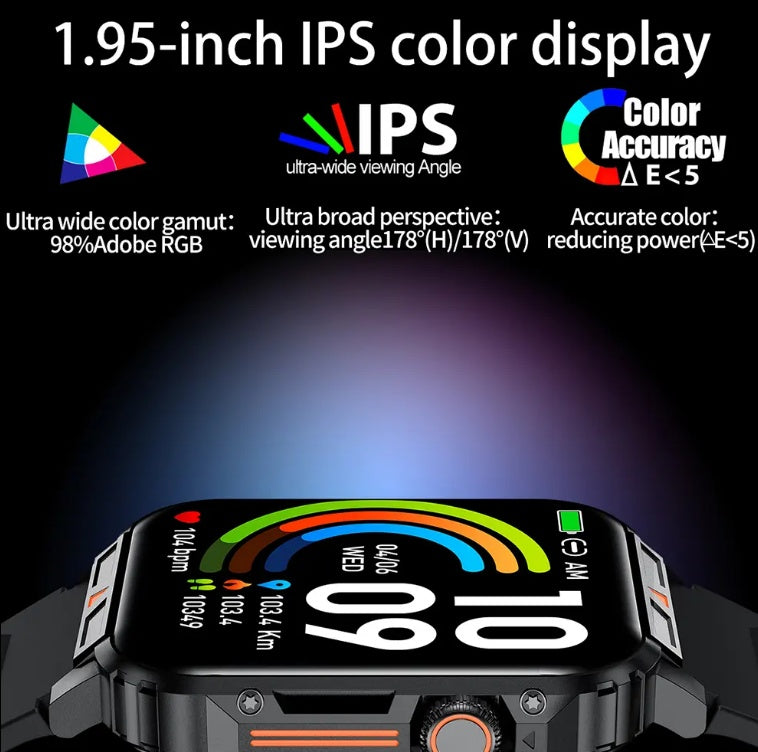 L81 Outdoor Sports Square Smartwatch 