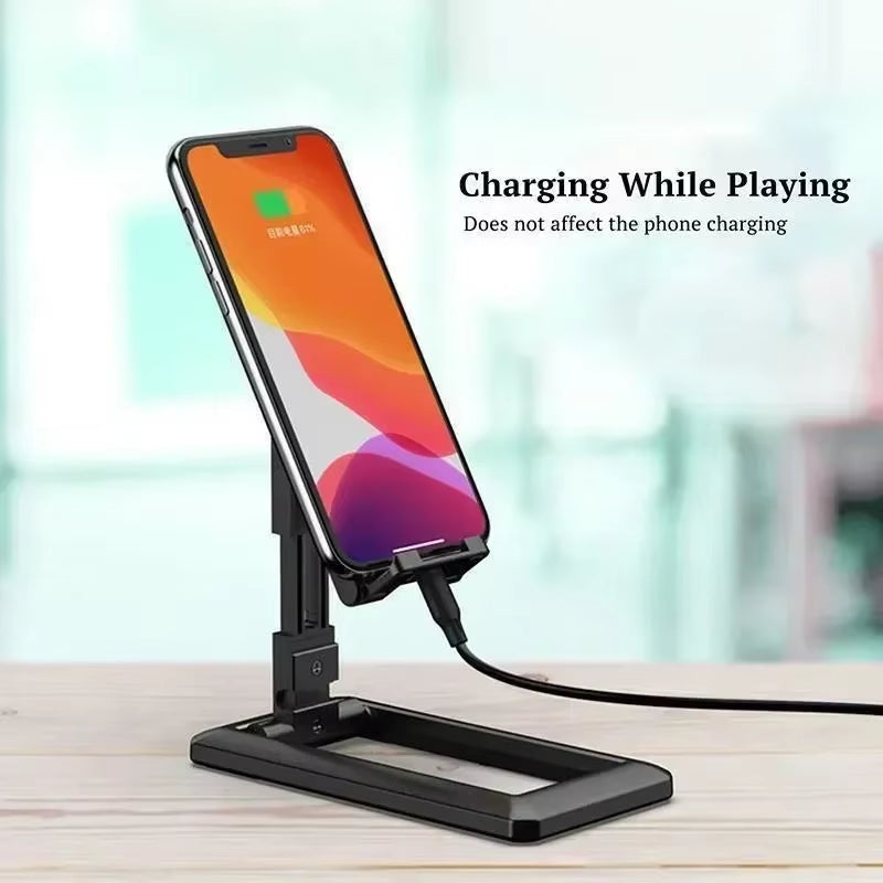 Foldable Desk Phone Holder Mount Stand Adjustable Phone Holder Desktop Holder