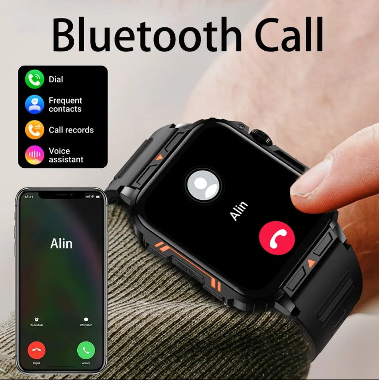 L81 Outdoor Sports Square Smartwatch 