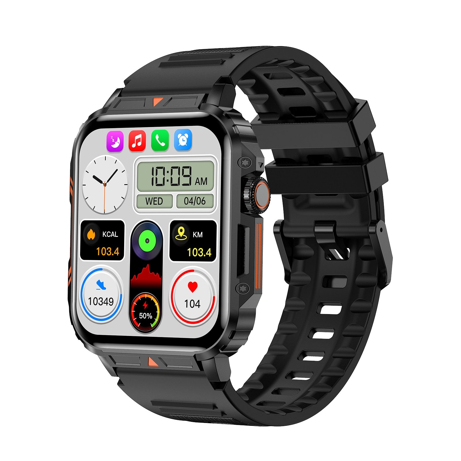 L81 Outdoor Sports Square Smartwatch 