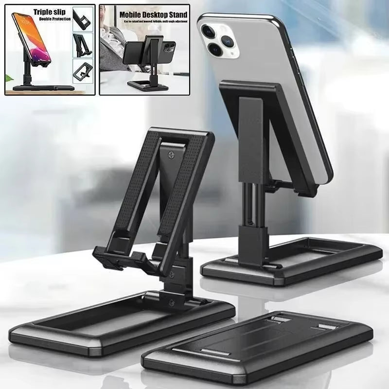 Foldable Desk Phone Holder Mount Stand Adjustable Phone Holder Desktop Holder